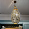 Moroccan brass chandelier, Moroccan hanging lamp (PL 10015)